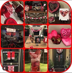 Valentines Day decorations