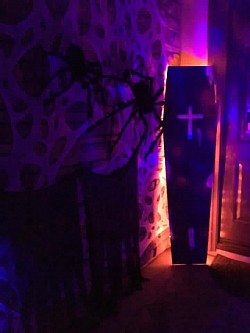 Creepy Halloween porch