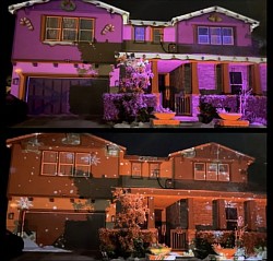 Christmas Projection Mapping