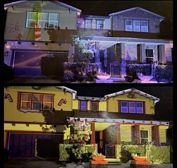 Holiday Projection Show