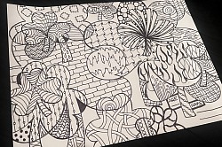 St. Patty’s Day coloring pages (hand drawn)
