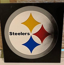 Custom football fan sign