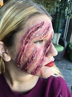 Scar makeup special effects FX