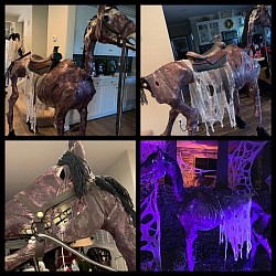 Corpsified horse