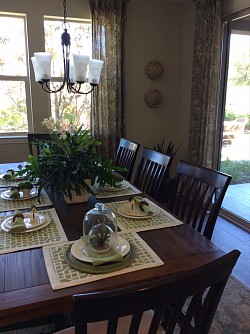 Interior decoration dining room