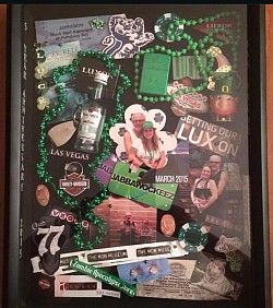 Shadow box keepsake