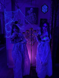 Halloween twins props